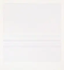 Ohne Titel (lavendelfarbenes Quadrat mit Querstreifen) by Antonio Calderara, 1972, watercolor, offered Mar 2026