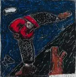 3 Pieds by Jean-Charles Blais, 1984, oil, sold Mar 2026