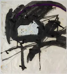 Gehöft by Felix Droese, 1981, mixed media, offered Mar 2026