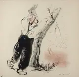 Marienkind by Josef Hegenbarth, 1942, drawing, offered Mar 2026