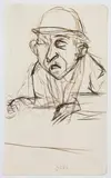 An der Theke by Karl Hubbuch, ink, offered Mar 2026
