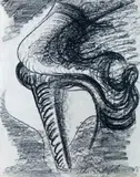 Ohne Titel by Antonius Hoeckelmann, 1976, drawing, sold Mar 2026
