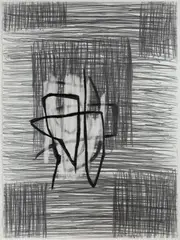 Ohne Titel by Jonathan Lasker, 1996, pastel, offered Mar 2026