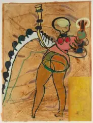 Etwas besser als Langeweile by Rosa Loy, 1993, oil, offered Mar 2026