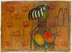 Unter der Haube by Rosa Loy, 1993, oil, sold Mar 2026