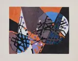 Ohne Titel by Gerhard Wind, 1956, gouache, offered Mar 2026