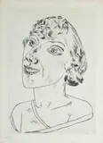 Sarika by Max Beckmann, 1922, drypoint, sold Sep 2026