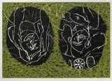 Brotteller by Georg Baselitz, 1994, color woodcut, sold Sep 2026