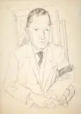 Bildnis Reinhard Piper by Max Beckmann, 1921, lithograph, sold Sep 2026