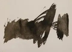 Ohne Titel by Julius Heinrich Bissier, 1958, lithograph, offered Sep 2026
