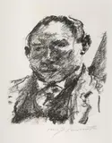 Selbstbildnis by Lovis Corinth, 1922, lithograph, offered Sep 2026