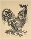 Hahn by Otto Dix, 1951, lithograph, offered Sep 2026