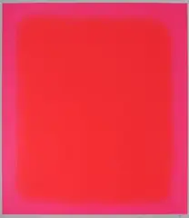 Element Rot - Das zentrale Rot by Rupprecht Geiger, 1975, screenprint, sold Sep 2026