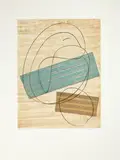 Papier peint by Max Ernst, 1967, color etching, offered Sep 2026