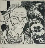 Bildnis O.D by Erich Heckel, 1948, lithograph, sold Sep 2026