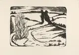 Winter in Angeln by Erich Heckel, 1954, lithograph, offered Sep 2026