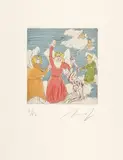 Zurbaran by Alfred Hrdlicka, etching, sold Sep 2026