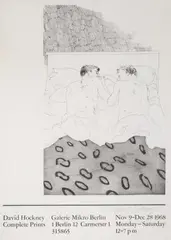 David Hockney Complete Prints by David Hockney, 1968, lithograph, sold Sep 2026