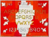 Dorothy Iannone and her friends play with the Ouija board by Dorothy Iannone, 1994, gouache, sold Sep 2026