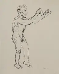 Bekenntnis zu Hellas I und II by Oskar Kokoschka, lithograph, offered Sep 2026