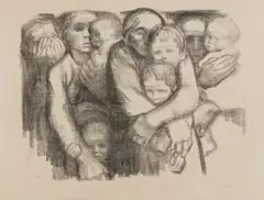 Mütter by Käthe Kollwitz, 1919, lithograph, offered Sep 2026