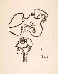 Blatt 9 zu: Unité by Le Corbusier, etching, sold Sep 2026