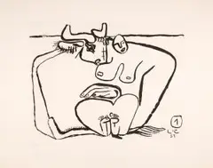 Blatt 1 zu: Unité by Le Corbusier, etching, sold Sep 2026