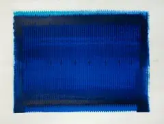 Oktober (Aus: 12 Monate) by Heinz Mack, 1990, screenprint, sold Sep 2026