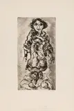 Marionette by Marwan, 1978, drypoint, sold Sep 2026