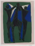 Marino from Goethe by Marino Marini, 1979, color etching, offered Sep 2026