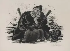 Tomasa by Otto Pankok, 1930, lithograph, sold Sep 2026