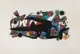 Fotoscop by Joan Miró, 1974, color lithograph, sold Sep 2026