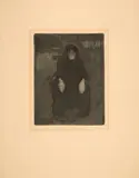 Sitzende Alte by Paula Modersohn-Becker, 1902, etching, sold Sep 2026