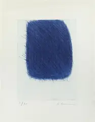 Quades by Arnulf Rainer, 1973, color etching, sold Sep 2026