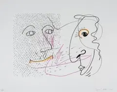 Moll & Dur by Sigmar Polke, 2000, screenprint, offered Sep 2026