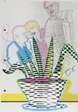 Betriebsfest by Sigmar Polke, 1998, screenprint, offered Sep 2026