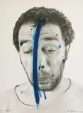 Face Farce by Arnulf Rainer, 2008, lithograph, sold Sep 2026