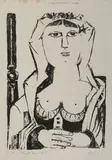 Rustika by Georg Karl Pfahler, 1955, lithograph, offered Sep 2026