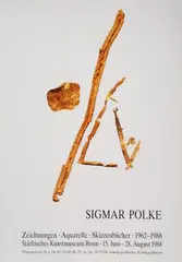4 Blatt Plakate by Sigmar Polke, offset lithograph, sold Sep 2026