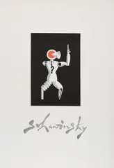 Schawinsky - cinque litografie (Un maestro del bauhaus - Franco Solmi) by Xanti Schawinsky, color lithograph, sold Sep 2026