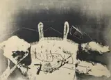 Dentelle by Antoni Tàpies, 1977, color lithograph, offered Sep 2026