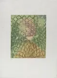 Aus: Samuel Beckett - Aus einem aufgegebenen Werk by Max Ernst, 1967, color etching, sold Sep 2026
