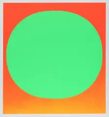 Colour in the round by Rupprecht Geiger, 1969, screenprint, sold Sep 2026