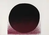 Rotbraun - schwarz by Rupprecht Geiger, 1963, screenprint, sold Sep 2026