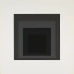 I-S LXXIIa by Josef Albers, 1972, screenprint, sold Sep 2026