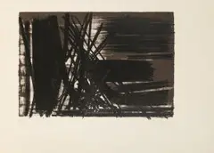 L-5 by Hans Hartung, 1952, color lithograph, sold Sep 2026