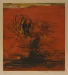 Ohne Titel by Zao Wou-ki, 1965, aquatint, sold Sep 2026
