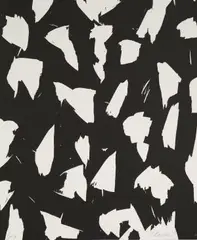 Aus: Lichtungen by Günther Uecker, 1997, woodcut, sold Sep 2026
