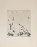Ohne Titel by Wolfgang Hollegha, etching, sold Sep 2026