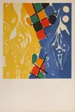 Farblitho 1966-1 by Ernst Wilhelm Nay, 1966, color lithograph, sold Sep 2026